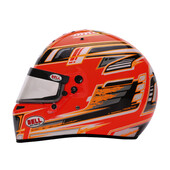 Casque Bell Karting KC7-CMR Anthracite / Orange Champion